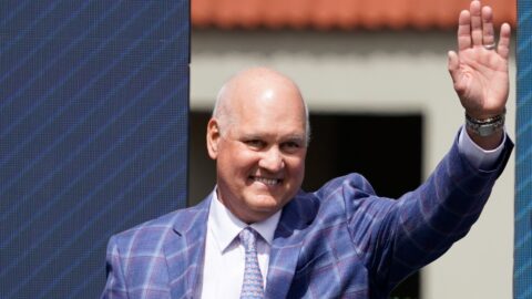 Chicago Cubs Hall of Famer Ryne Sandberg
