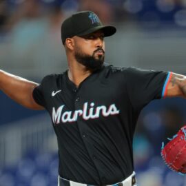 Miami Marlins pitcher Sandy Alcántara