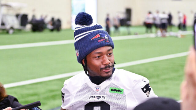 New England Patriots wide receiver Stefon Diggs
