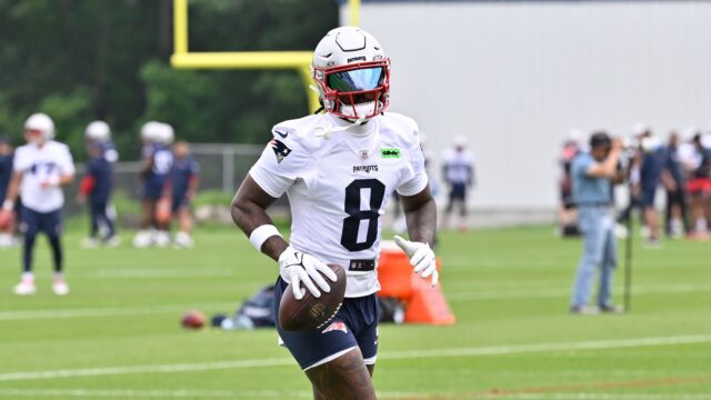 New England Patriots wide receiver Stefon Diggs