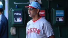 Boston Red Sox manager Alex Cora