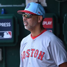 Boston Red Sox manager Alex Cora