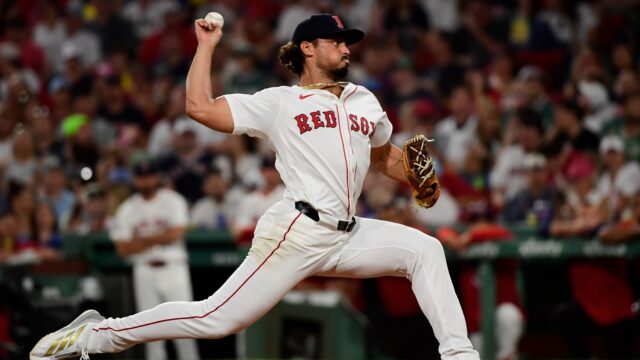 Boston Red Sox reliever Jordan Hicks