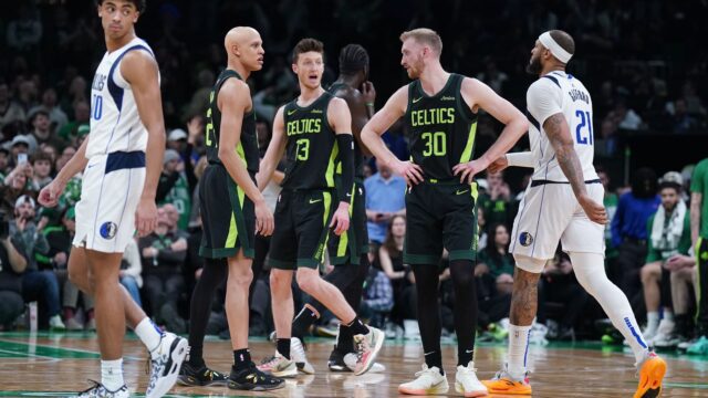 Boston Celtics forward Drew Peterson