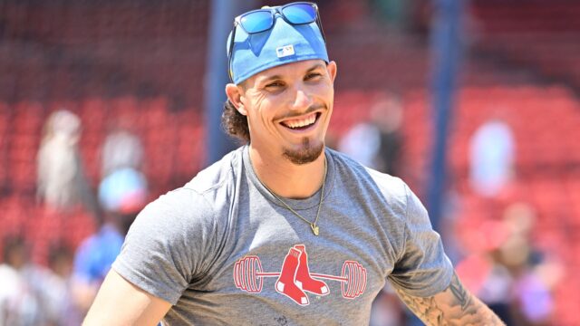 Boston Red Sox outfielder Jarren Duran