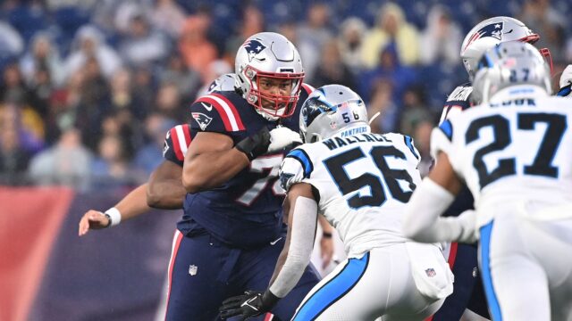 Former New England Patriots guard Michael Jordan