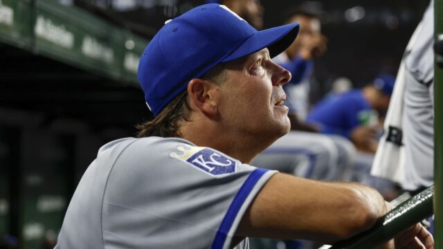 Kansas City Royals starting pitcher Rich Hill