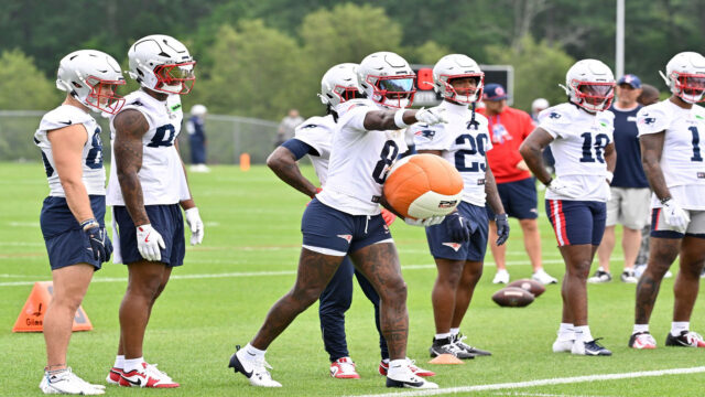 New England Patriots wide receiver Stefon Diggs