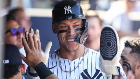 New York Yankees outfielder Aaron Judge