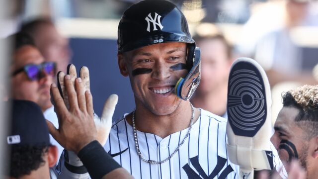 New York Yankees outfielder Aaron Judge