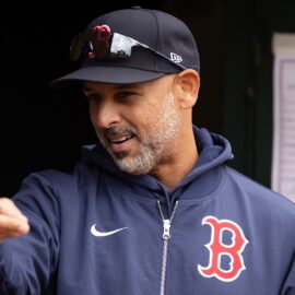 Boston Red Sox manager Alex Cora