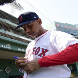 Boston Red Sox manager Alex Cora