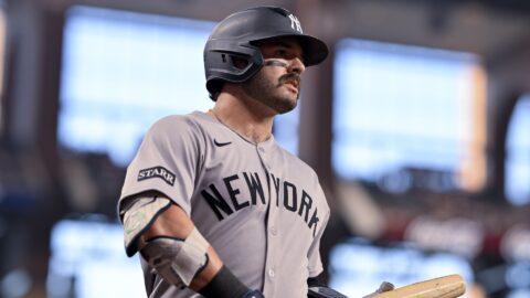 New York Yankees catcher Austin Wells
