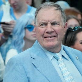 North Carolina Tar Heels head coach Bill Belichick