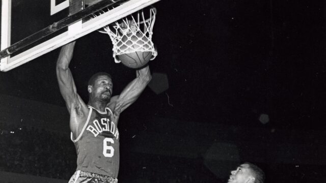 Boston Celtics legend Bill Russell