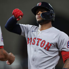 Boston Red Sox player Ceddanne Rafaela