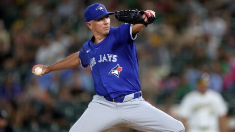 Toronto Blue Jays relief pitcher Chad Green