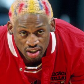 Former Chicago Bulls forward Dennis Rodman