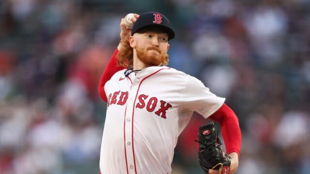 Boston Red Sox pitcher Dustin May