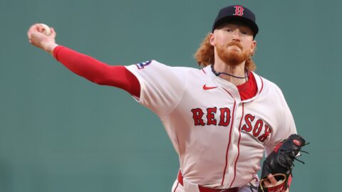 Red Sox pitcher Dustin May