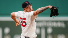 Red Sox pitcher Garrett Crochet