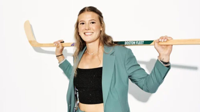 Boston Fleet Defenseman Haley Winn