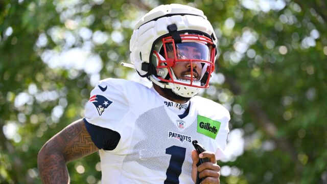 New England Patriots wide receiver Ja'Lynn Polk