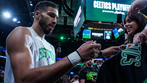 Boston Celtics forward Jayson Tatum