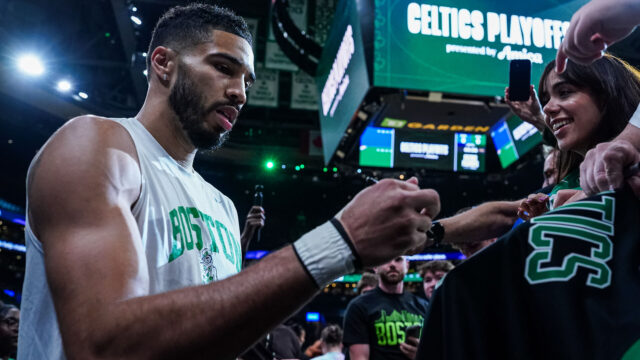 Boston Celtics forward Jayson Tatum