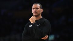 Boston Celtics head coach Joe Mazzulla