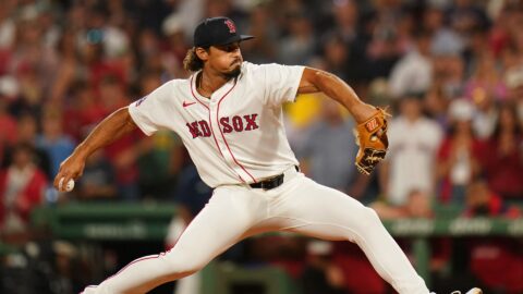 Boston Red Sox pitcher Jordan Hicks