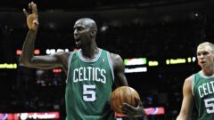 Former Boston Celtics forward Kevin Garnett