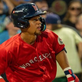 Worcester Red Sox's Kristian Campbell