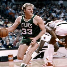 Boston Celtics star Larry Bird
