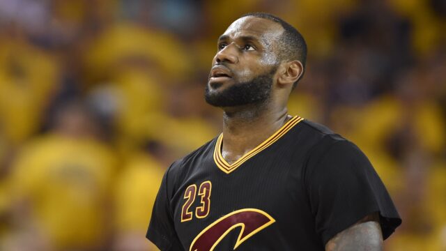 Former Cleveland Cavaliers star LeBron James