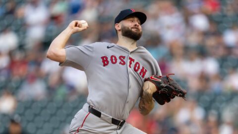 Boston Red Sox pitcher Lucas Giolito