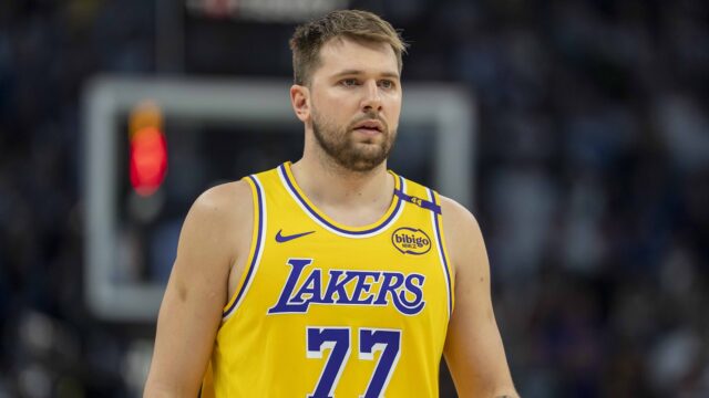 Los Angeles Lakers guard Luka Doncic