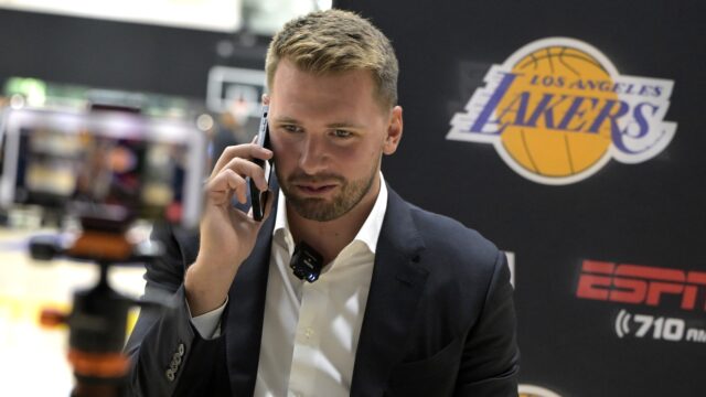Los Angeles Lakers guard Luka Dončić