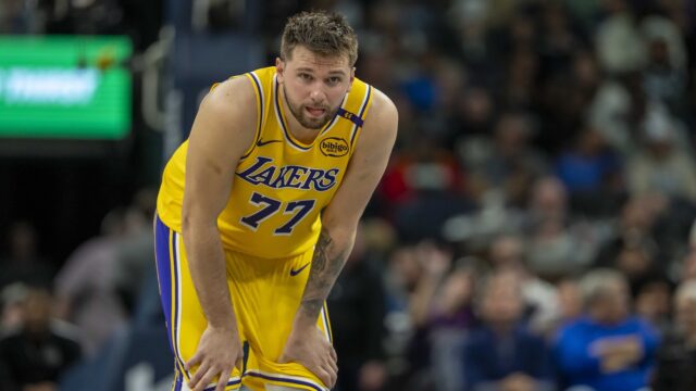 Los Angeles Lakers guard Luka Doncic