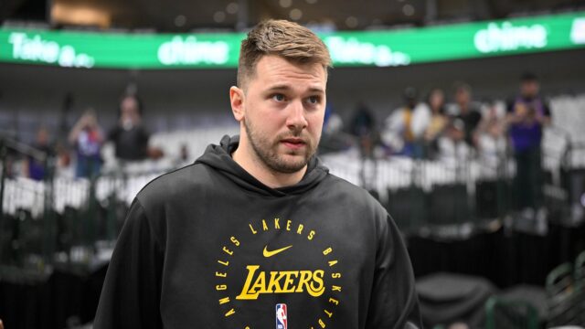 Los Angeles Lakers guard Luka Doncic