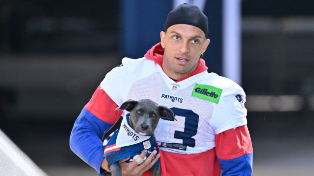 New England Patriots wide receiver Mack Hollins