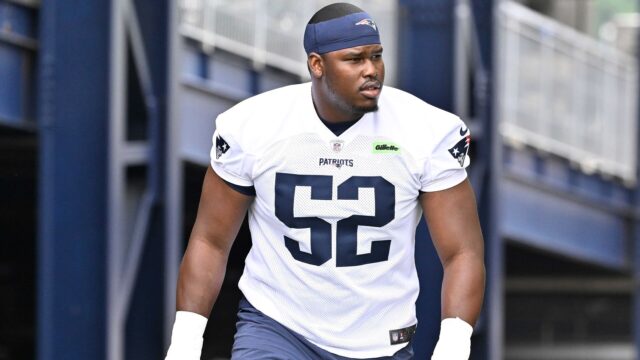 New England Patriots offensive tackle Marcus Bryant