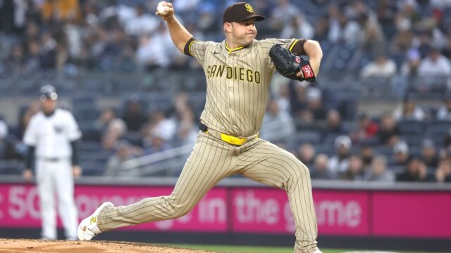 San Diego Padres starting pitcher Michael King