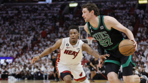 Former Boston Celtics center Mike Muscala