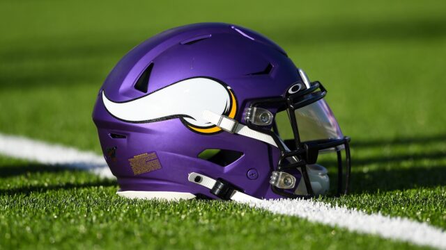 Minnesota Vikings helmet