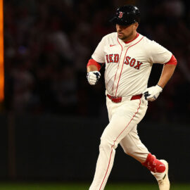 Boston Red Sox first baseman Nathaniel Lowe