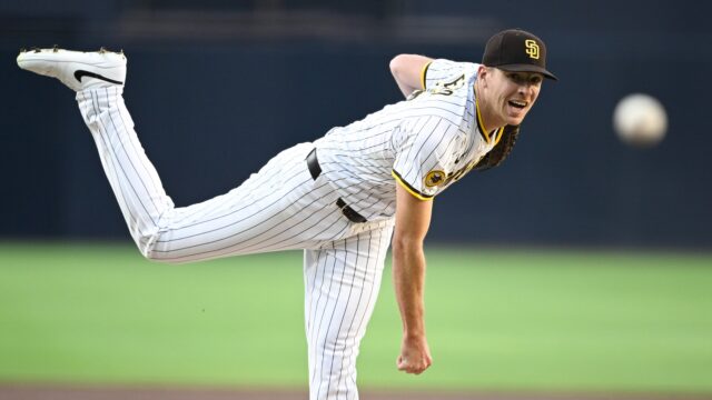 San Diego Padres pitcher Nick Pivetta