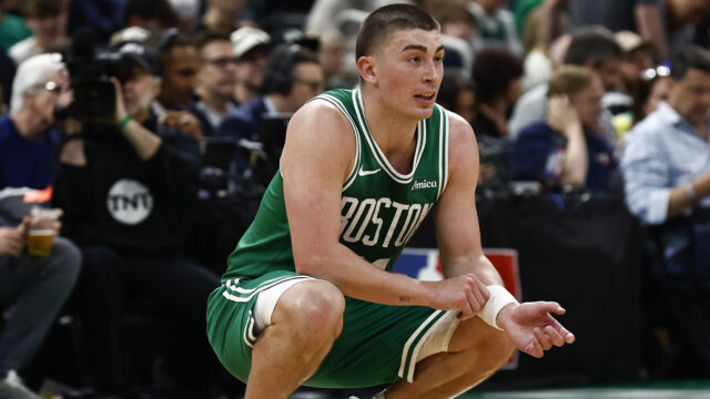 Boston Celtics guard Payton Pritchard