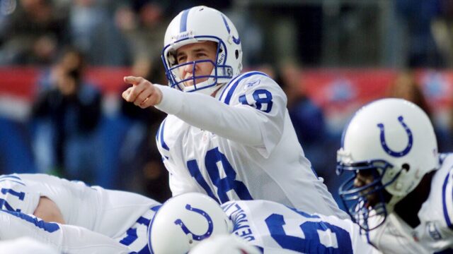 Former Indianapolis Colts QB Peyton Manning