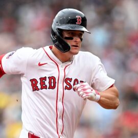 Boston Red Sox outfielder Roman Anthony